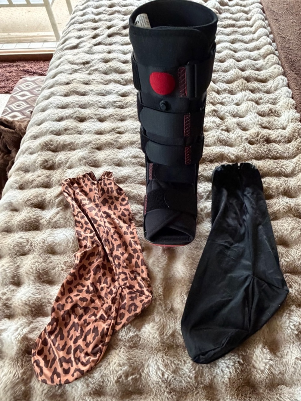 Procare XcelTrax Air Tall Walker Brace/Walking Boot with Two Fabric Covers